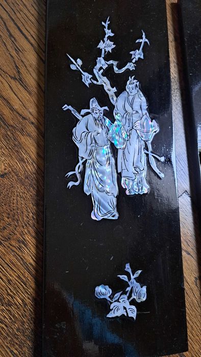 obrazki chińskie z laki drzewo egzotyczne