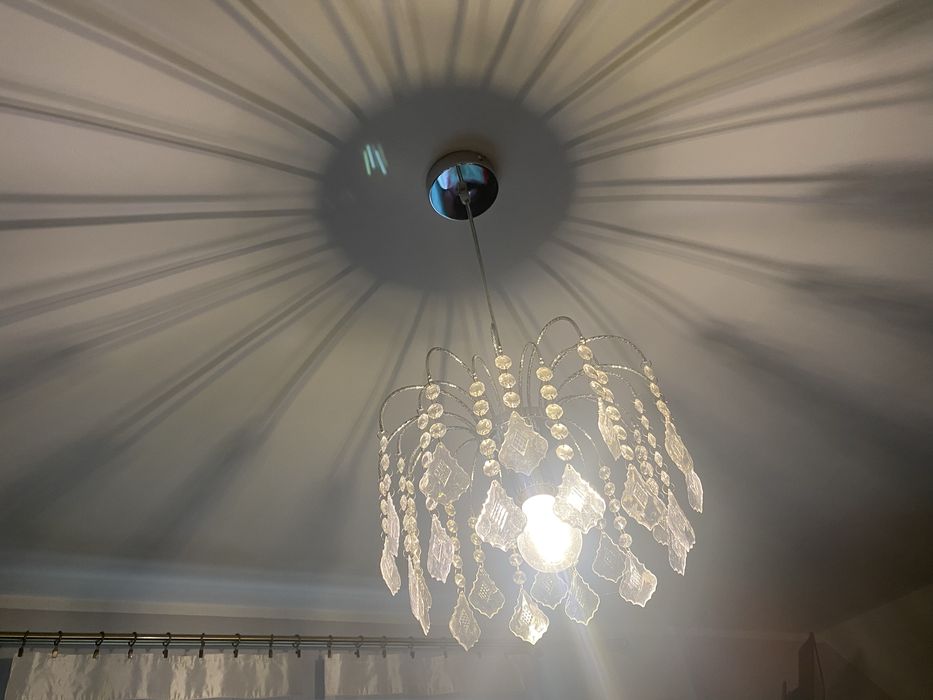 Lampy  sufitowe srebrne