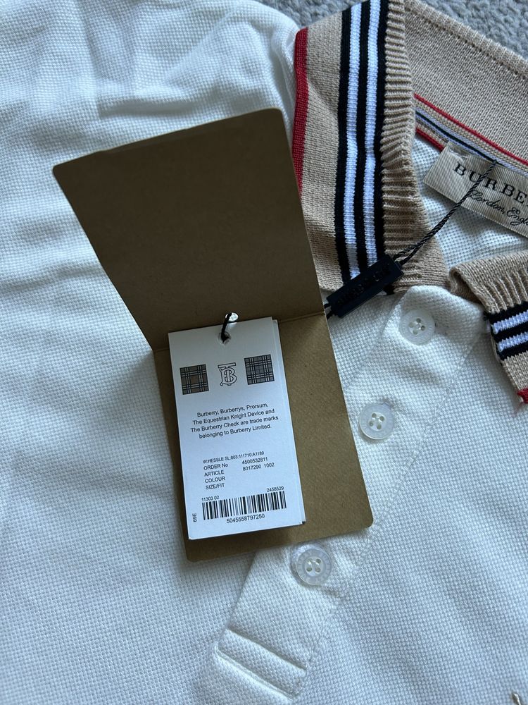 Nowa meska koszulka burberry polo