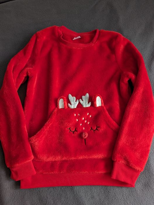 Bluza świąteczna r. 134 Pepco