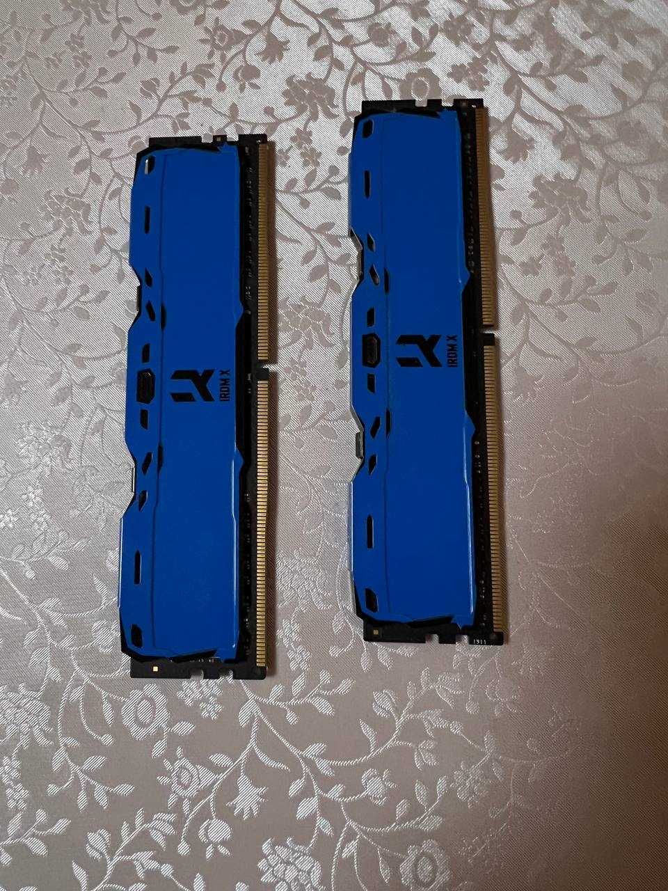 Продаю Goodram IRDM X DDR4 16GB (2×8GB) 3200MHz Blue