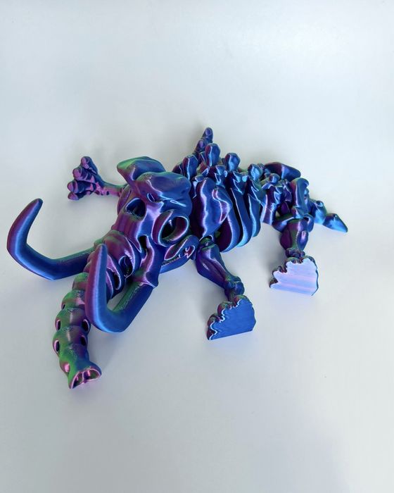 мамонт скелет рухливий 3д іграшка