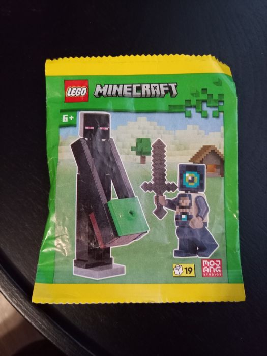 LEGO Minecraft minifigurki Bohater Cyklop+Enderman saszetka