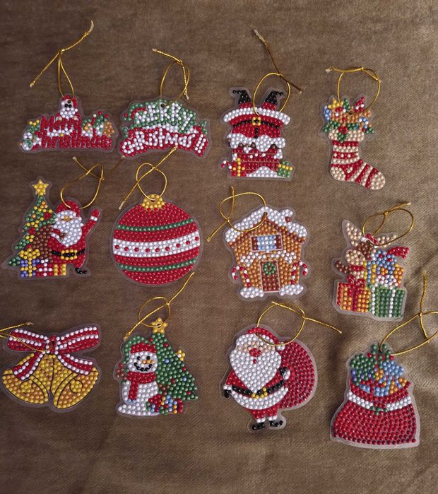 Bombki zawieszki Boże Narodzenie