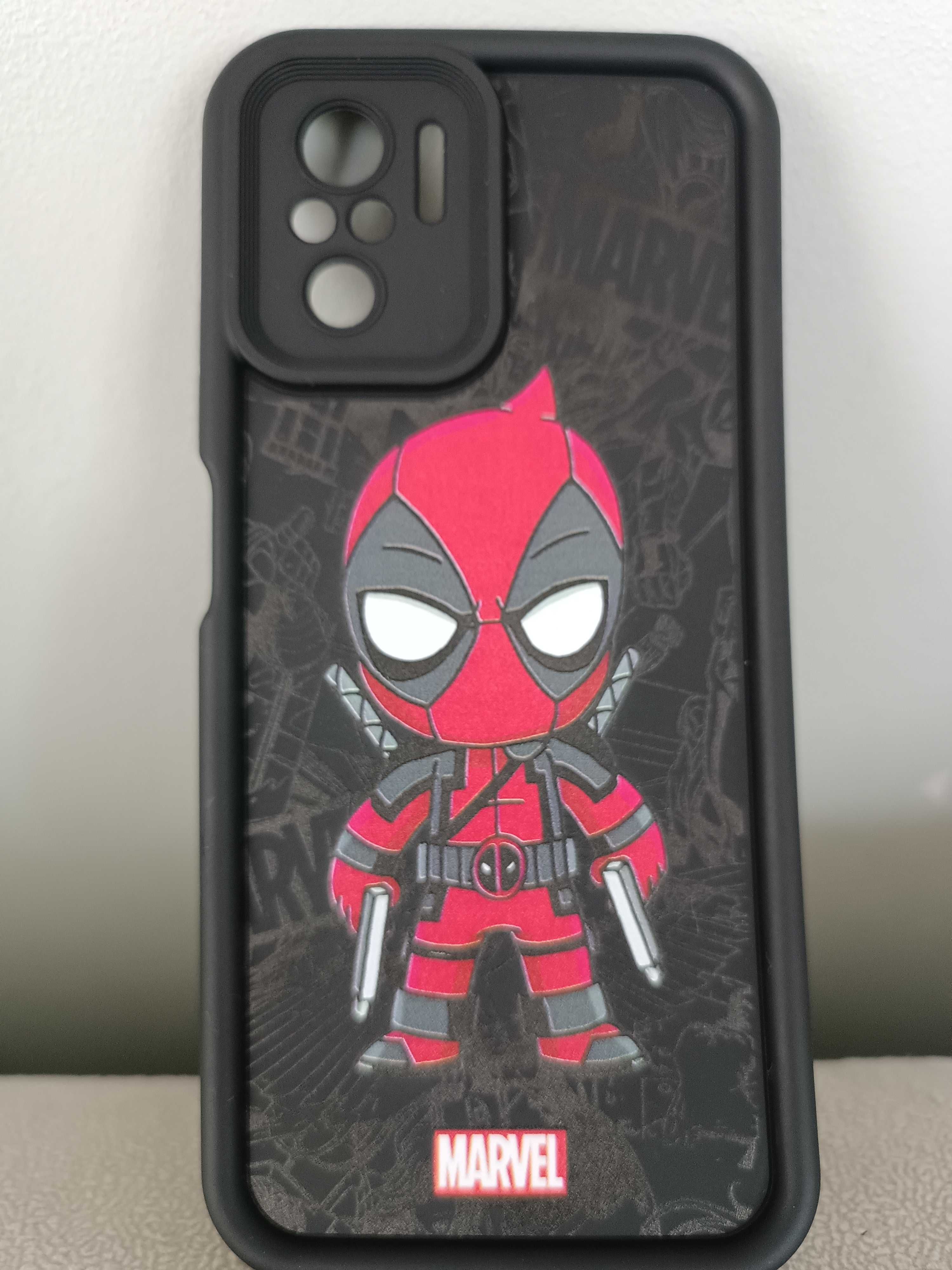 Nowe Xiaomi Redmi note 10 4G etui miękkie Marvel Deadpool