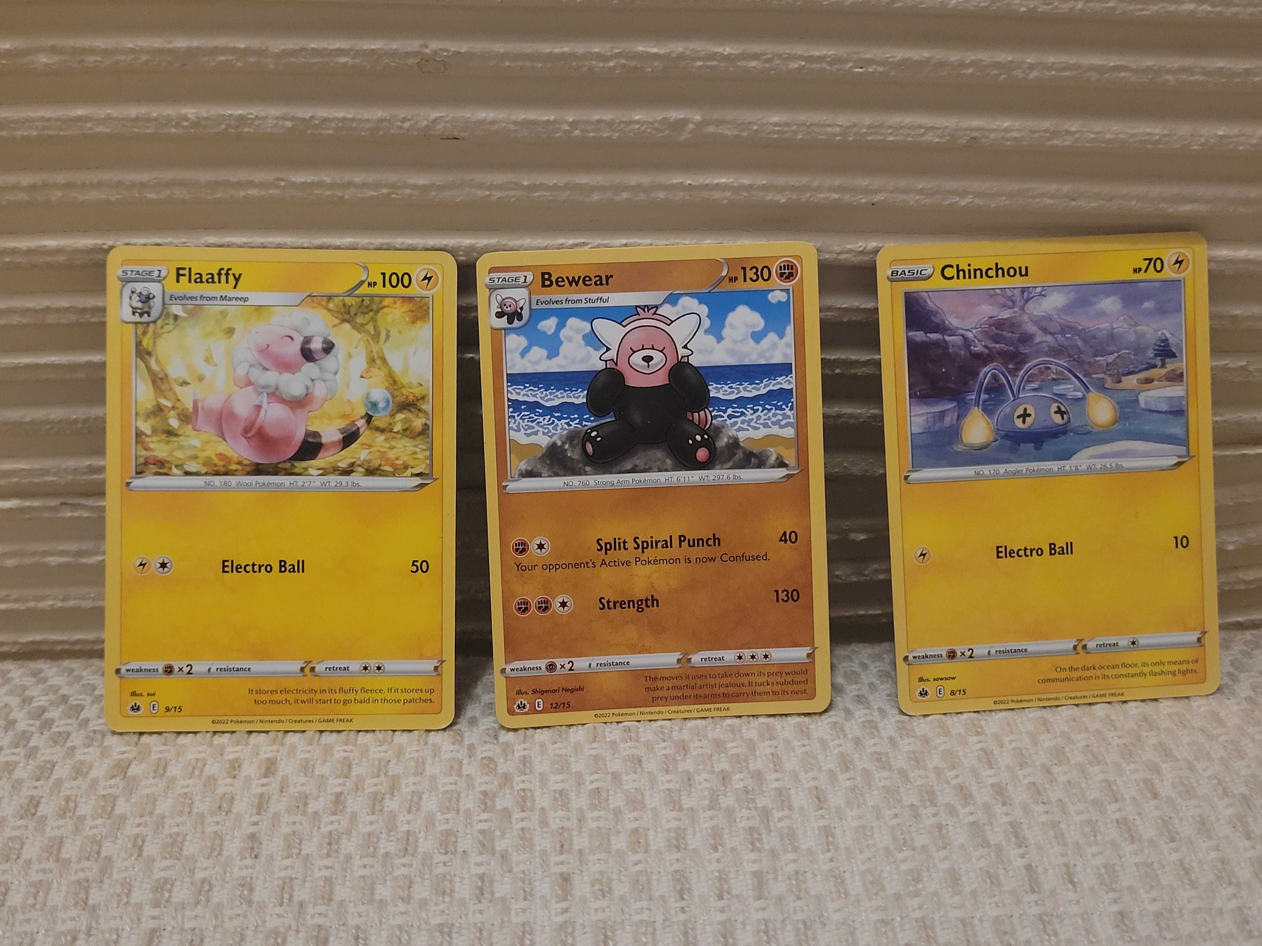 3 karty Pokemon Happy Meal McDonald's