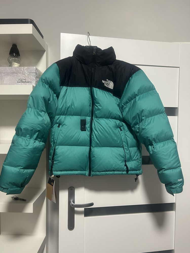 Kurtka North Face 1996 Retro Nuptse Porcelain Green Rozmiar S