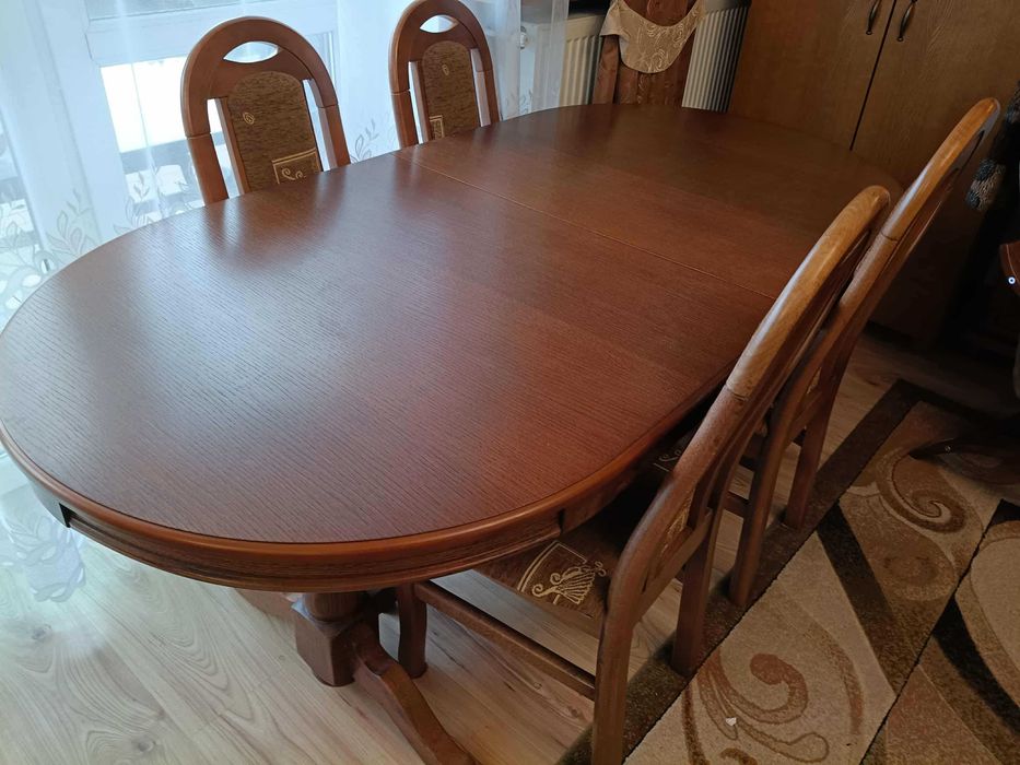 Stół dębowy rozkłady