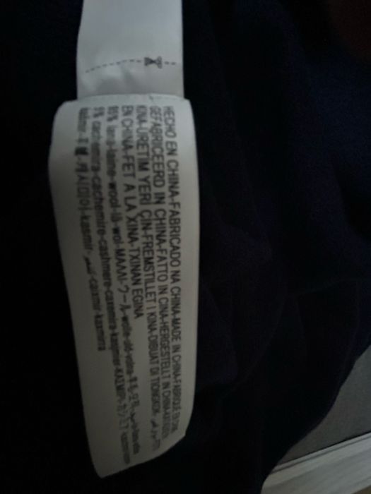 Masimo Dutti sweter welna+ kaszmir