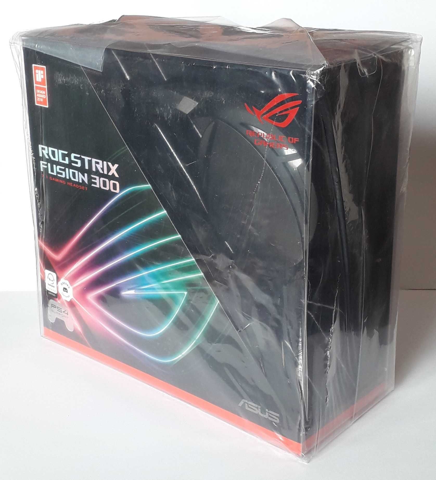 Nowe słuchawki przewodowe gamingowe ASUS ROG STRIX FUSION 300