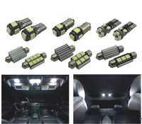 KIT COMPLETO 17 LAMPADAS LED INTERIOR PARA AUDI A4 S4 B5 SOMENTE SEDAN 96-01