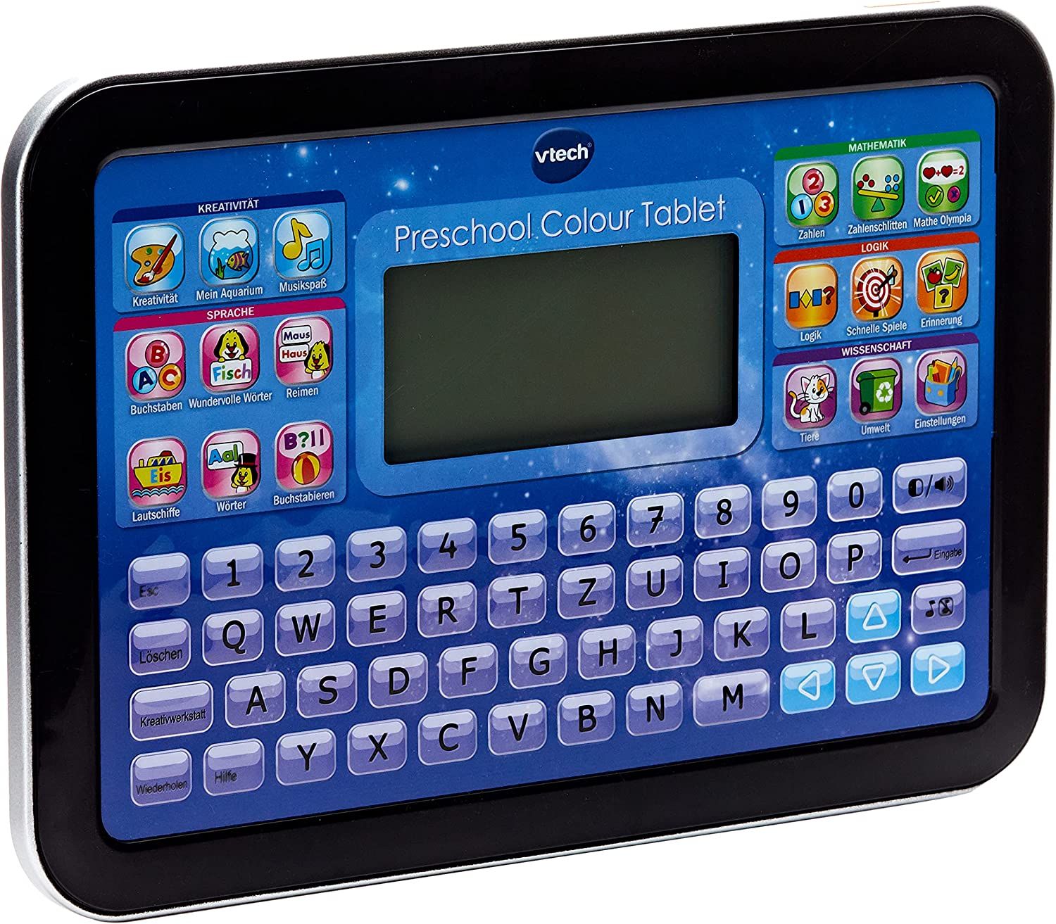 VTech Preschool kolorowa taca niebieska, wersja niemiecka