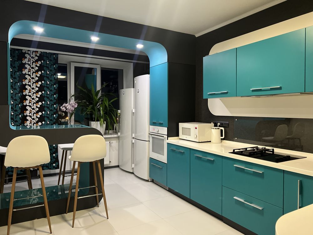 Світла 2-кімнатна з переплануванням у 3, 94,7 м², вул. Бідного, Левада
