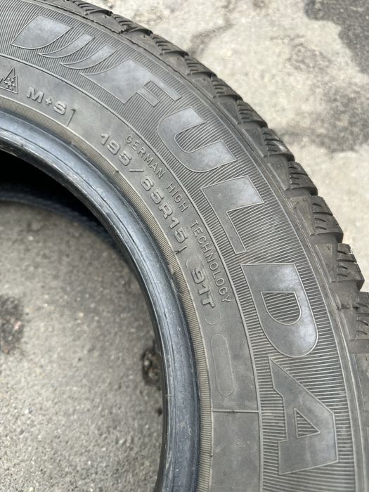 Шини 195 65 15 91T Fulda Kristall Montero 3 комплект