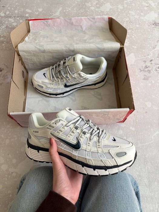 36-45 Nike P-6000 Phantom White Obsidian