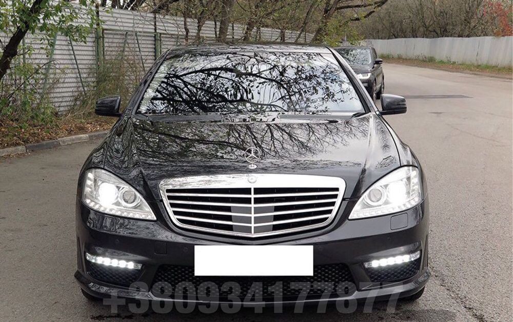 Фара левая правая Фары бампер передний Mercedes Benz W221 W222