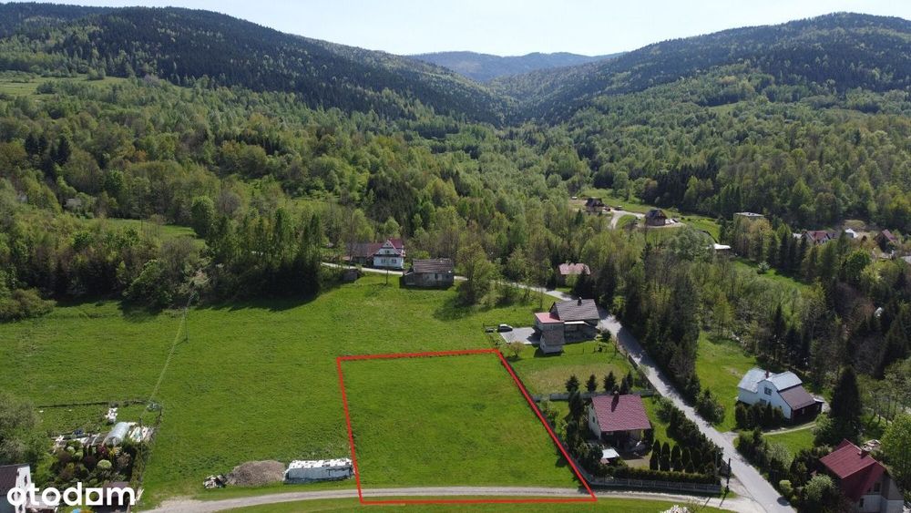 Działka budowlana w górach Skawica k. Zawoja