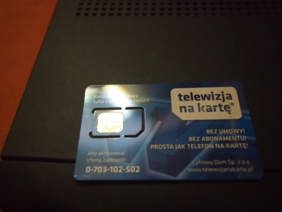 dekoder philips dv3, telewizja na kartę