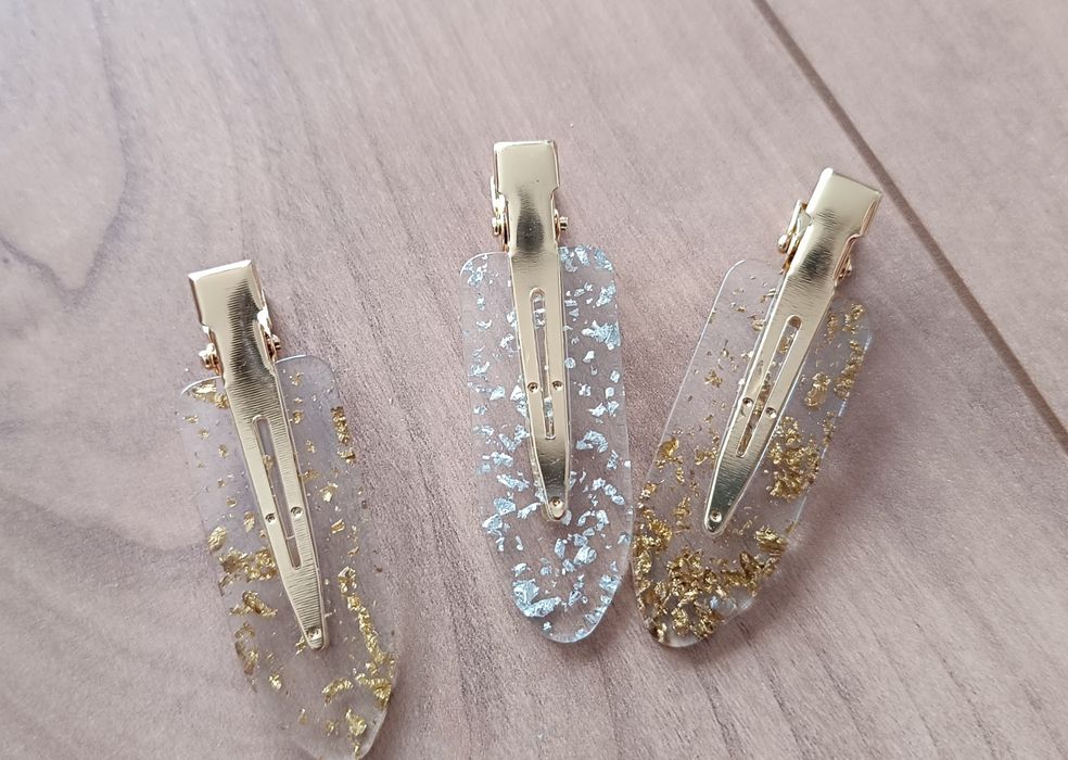 Pack adereços de cabelo: 5 gachos + 3 ganchos personalizados