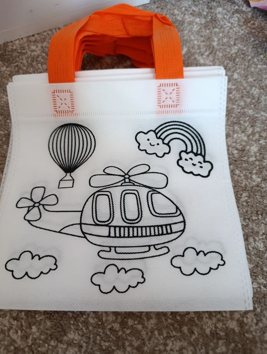 Сумка розмальовка дитяча ЭКО сумка