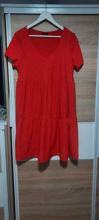 Sukienka czerwona Janina