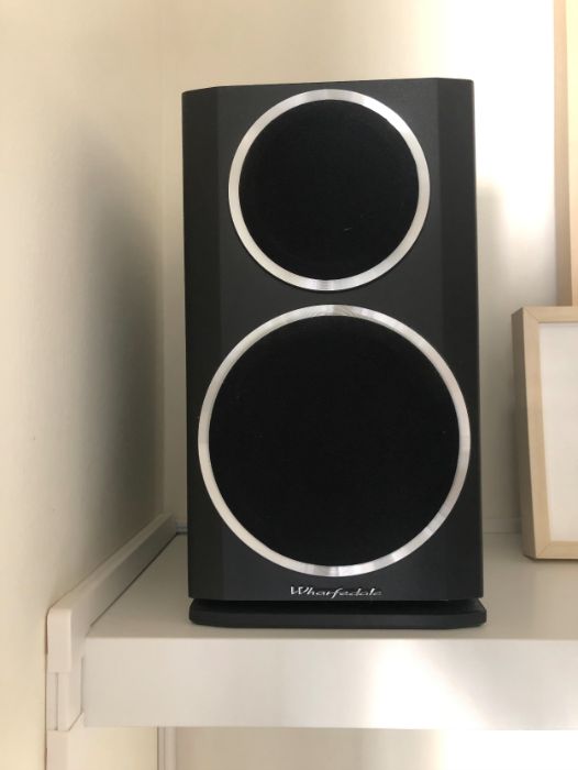 Wharfedale Diamond 121 (4x) e coluna central Wharfedale Diamond 101c