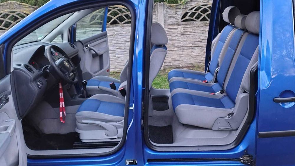 Volkswagen Caddy FAMILY 7osobowy 1.6MPI 102KM sprowadzony PO OPŁATACH!
