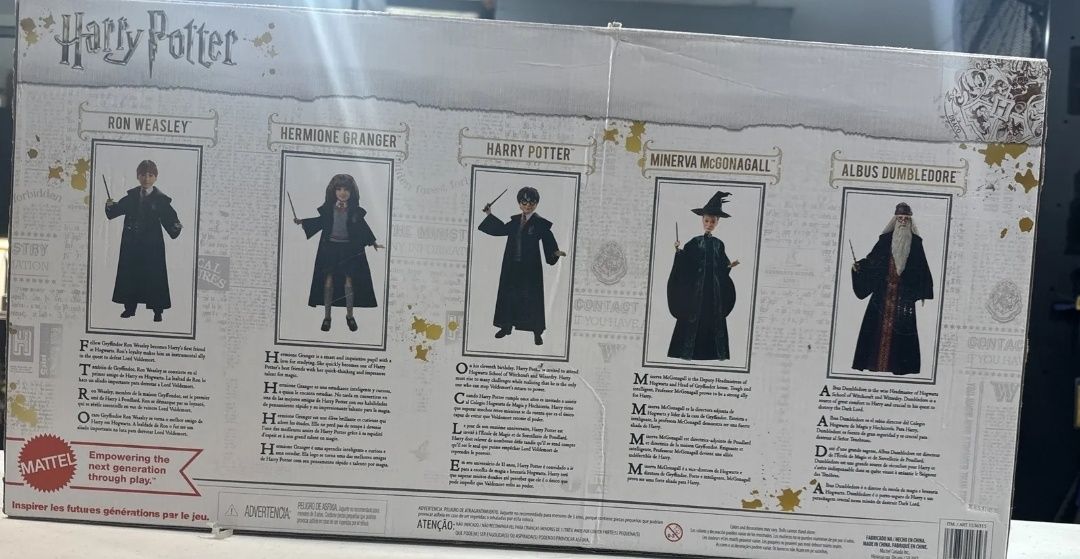 Лялька Гаррі Поттер сет Рон Герміона Міневра Дамбилдор Harry Potter