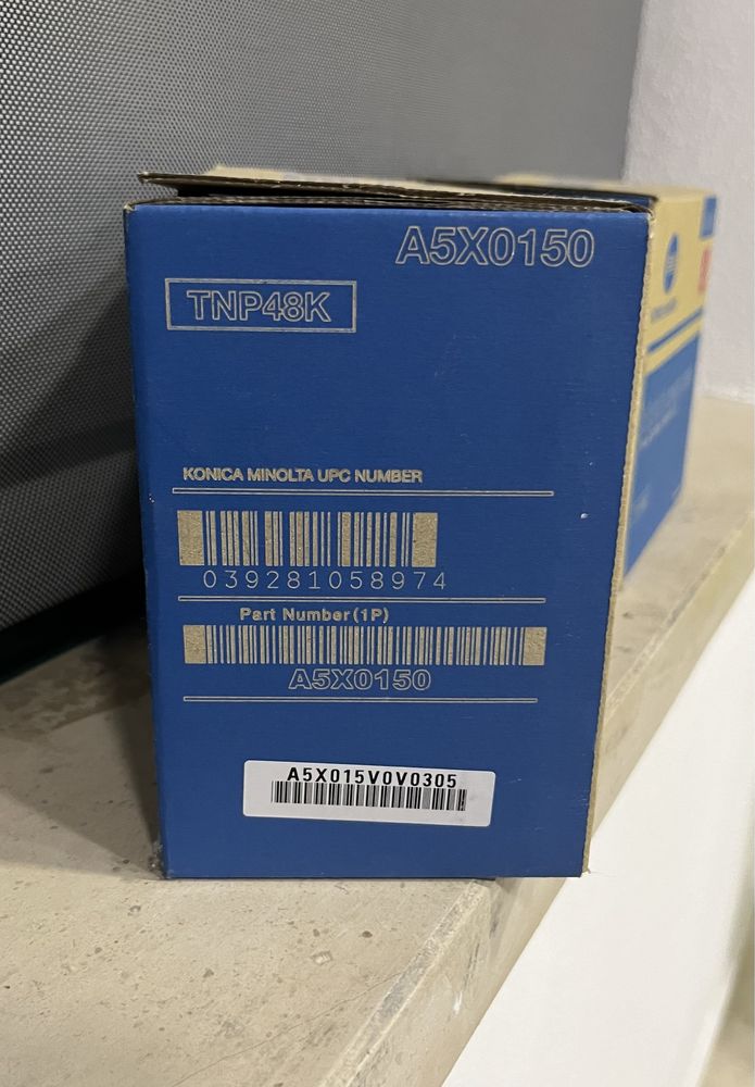 Ofeta de toner na compra do conjunto para impressora konica Minolta