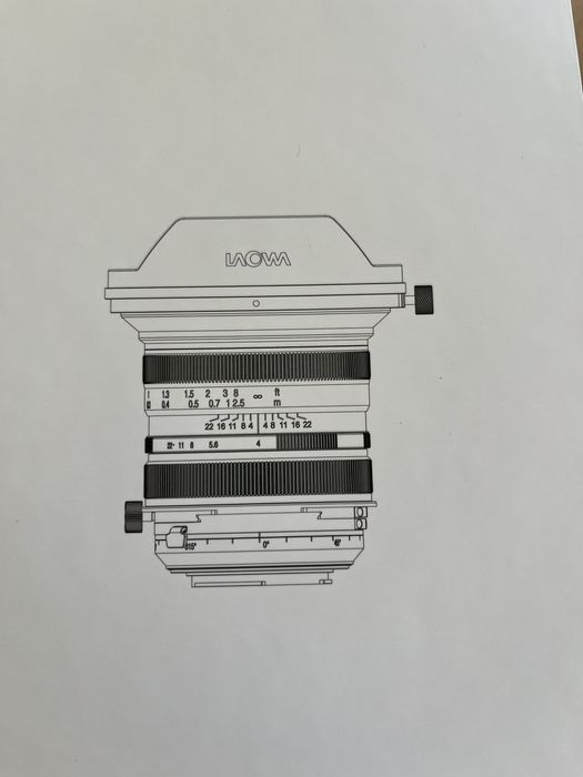 Laowa 20 tilt shift l mount