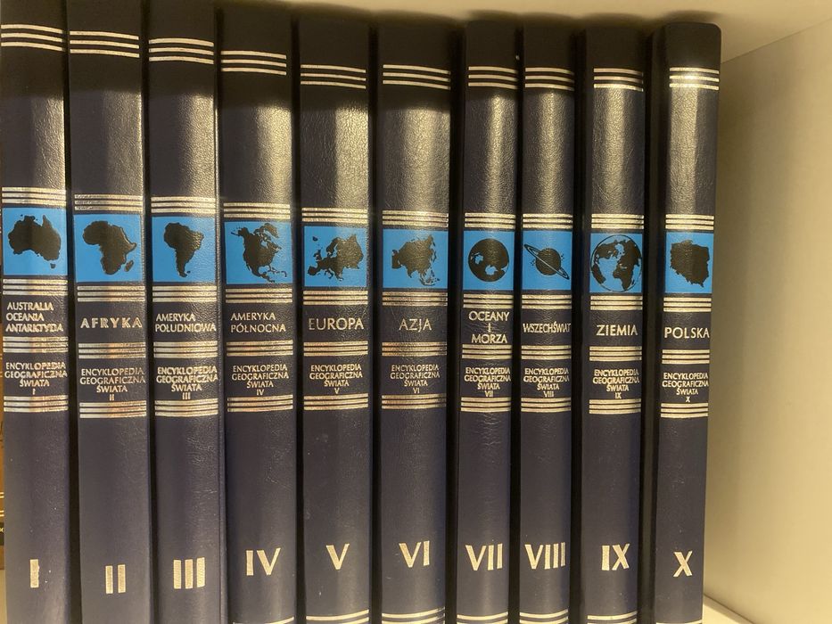 Encyklopedia geograficzna świata X tomów