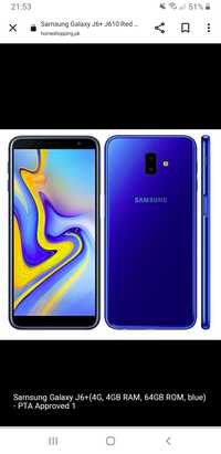 Samsung j6+ Blue nowy