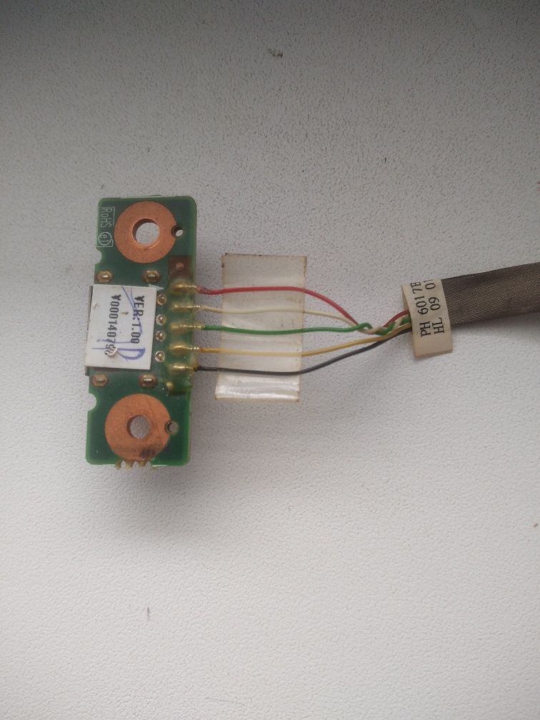 Sprawny moduł gniazda usb Toshiba satellite l 300