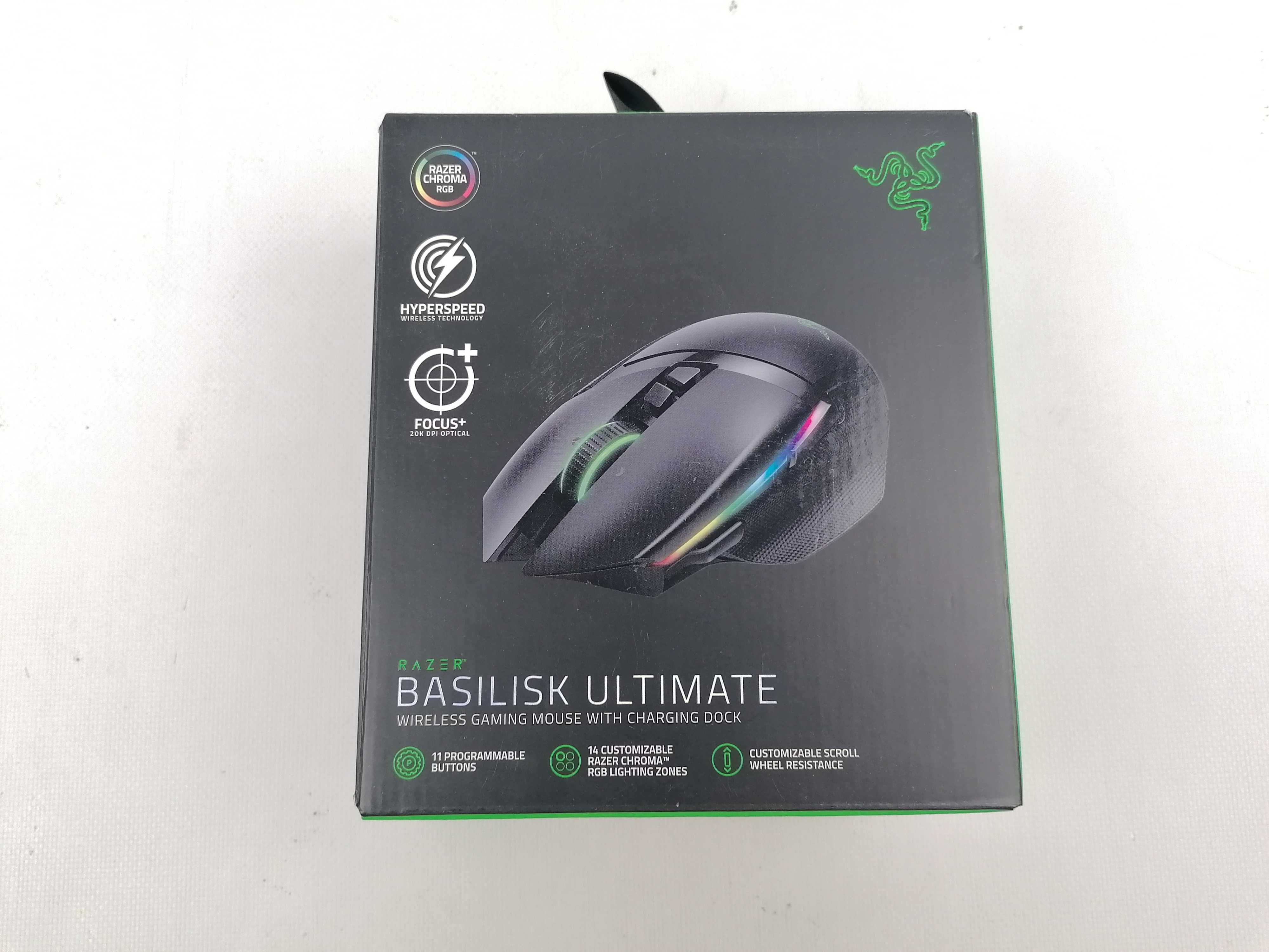 Razer Basilisk Ultimate Bezprzewodowa mysz myszka do gier BRAK STACJI