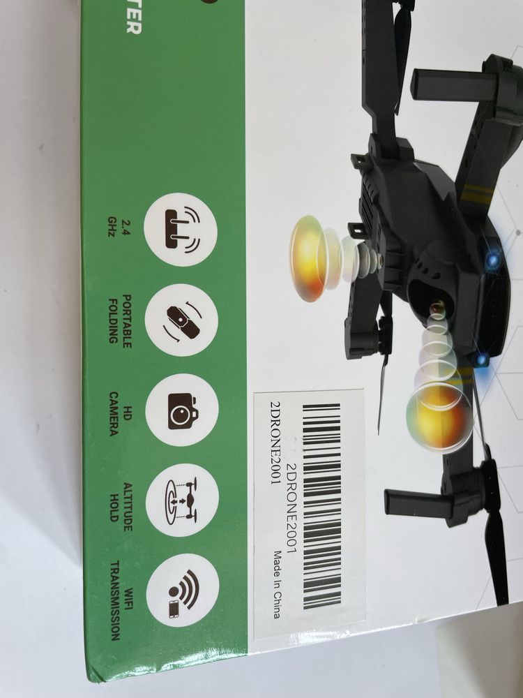 Drone novo na caixa 2 cameras