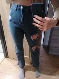 Spodnie jeansowe mom jeans in the style