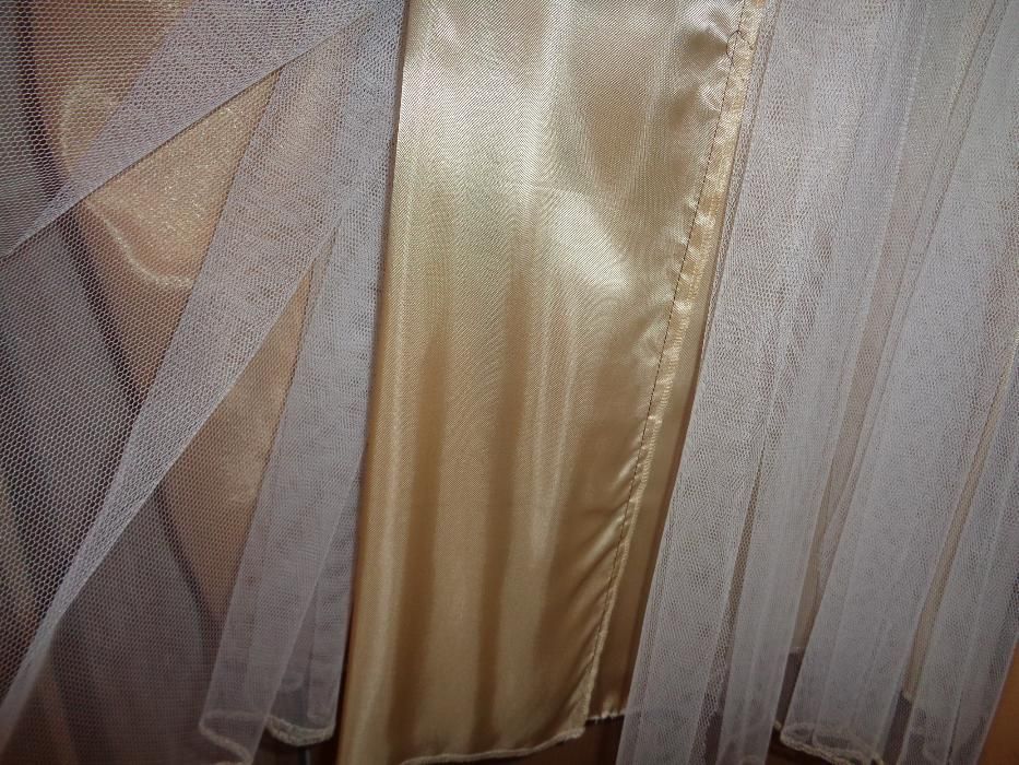 Suknia wieczorowa balowa ślubna oryginalna 36
