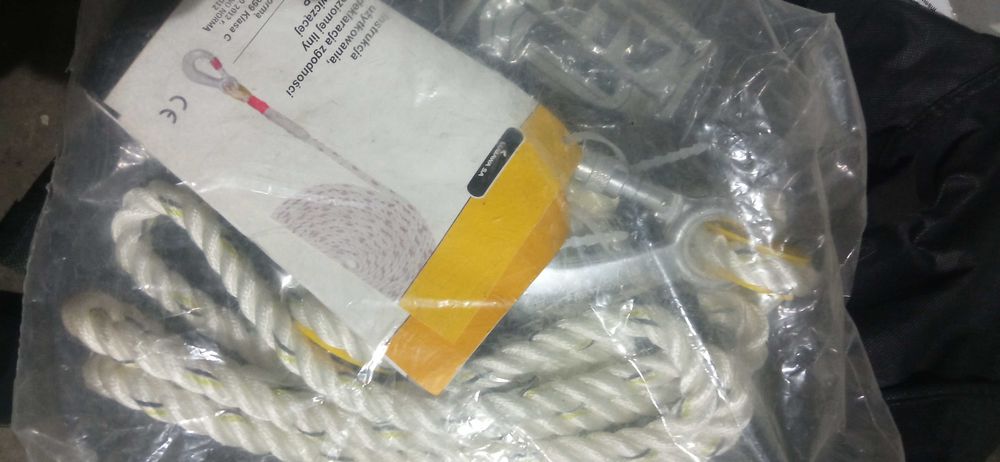 Pozioma lina kotwicząca