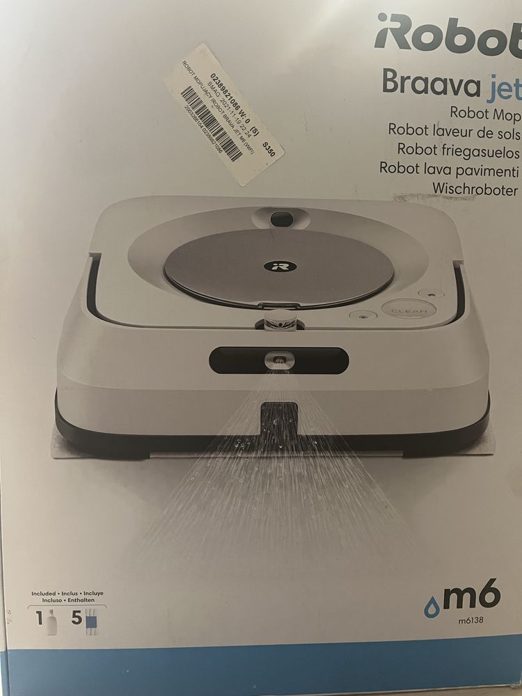 Robot mopujący- IRobot Braava jet