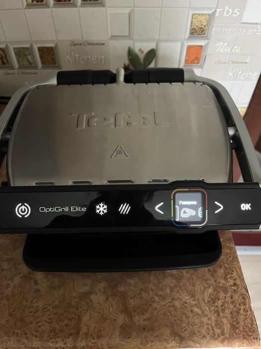 Гриль Tefal OptiGrill Elite GC750D30