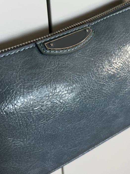 Сумка Mango блакитна