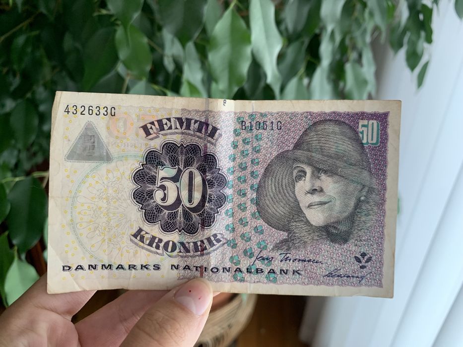 Nota antiga para coleção