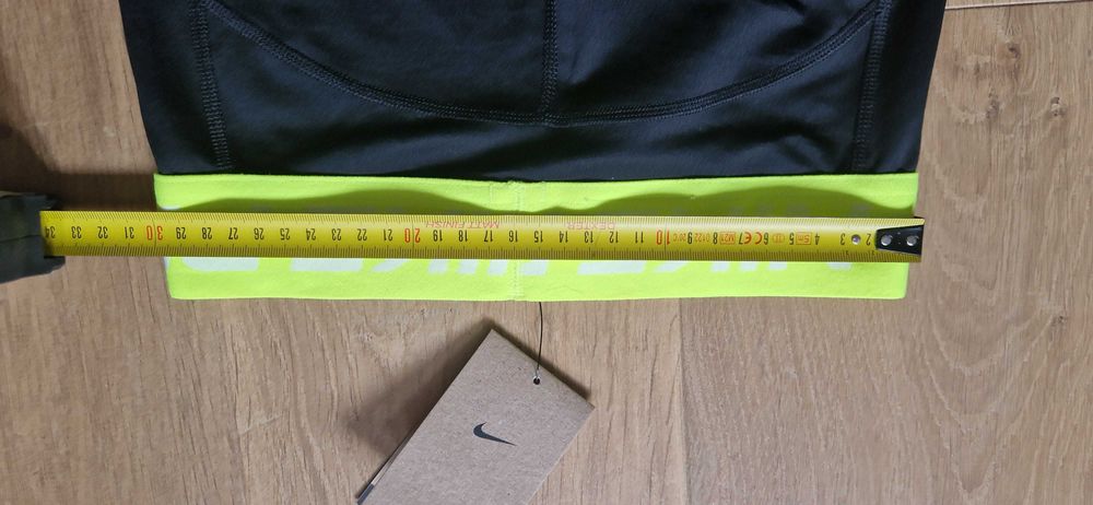 Legginsy getry Nike pro czarne długie nowe 146- 158