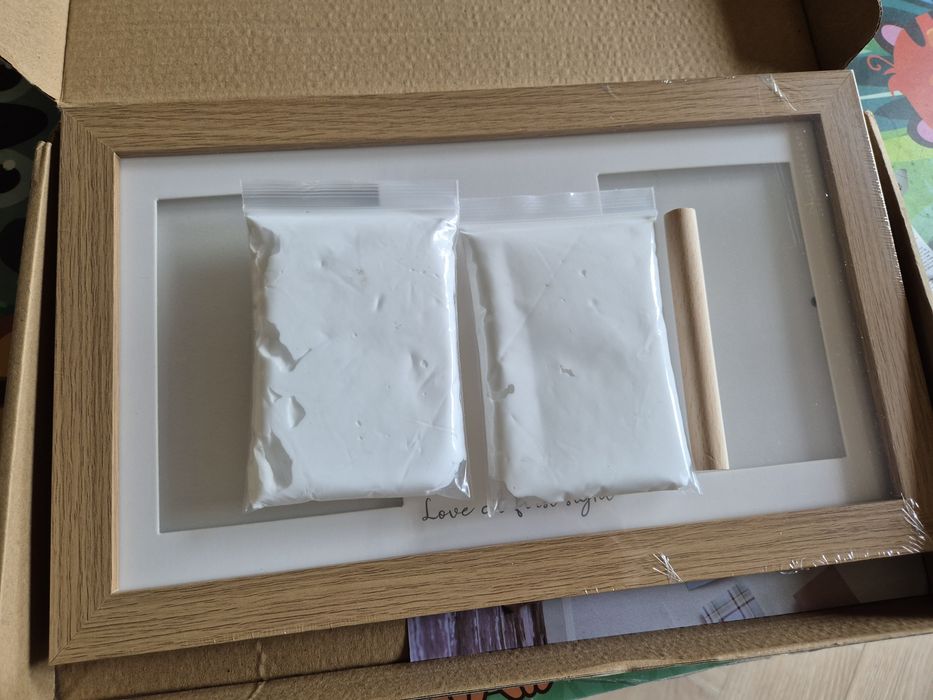 Ramka do odciśnięcia rączki i stópki dziecka