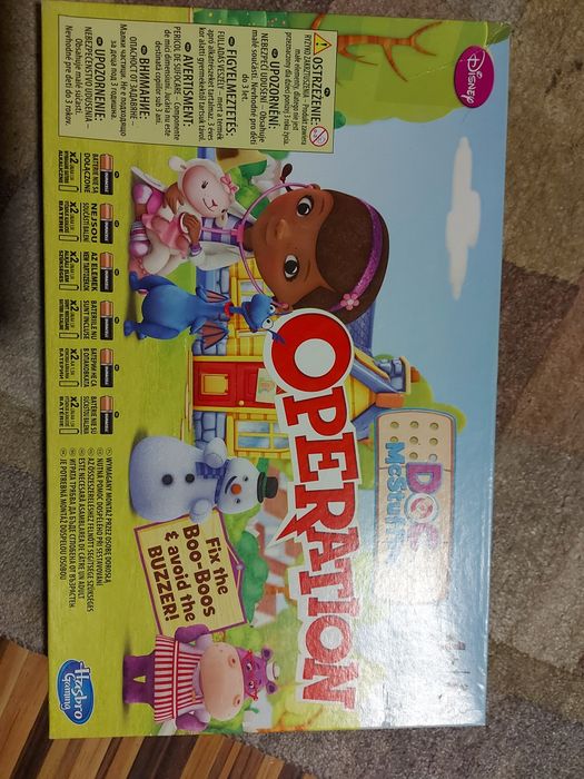 Gra Operacja Operation doktor Dosia Hasbro 4+