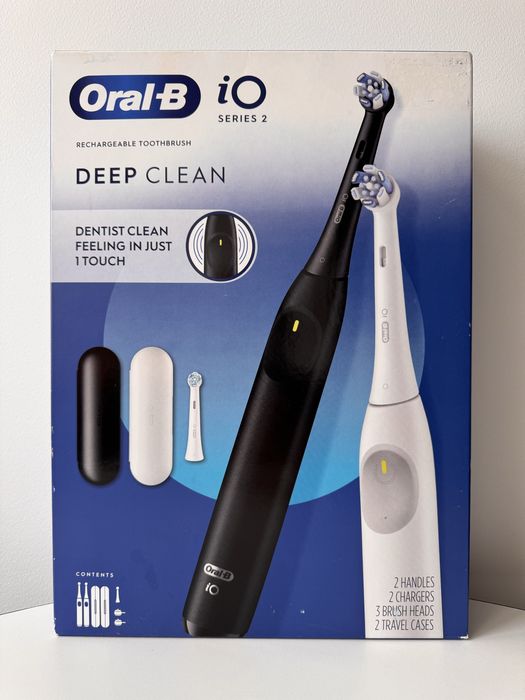 Набір 2 шт. електрична зубна щітка Oral-b iO Duo Pack Series 2 5 6 7 9