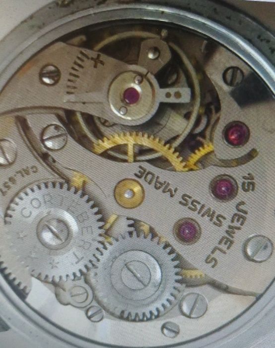 sprzedam zegarek CORTEBERT lata 40-50 UNIKAT, oryginalny mechanizm