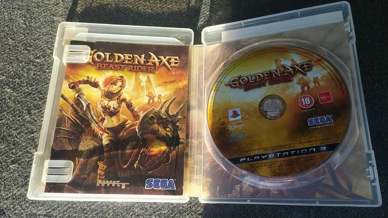 Playstation 3 - Golden Axe Beast Rider completo com manual