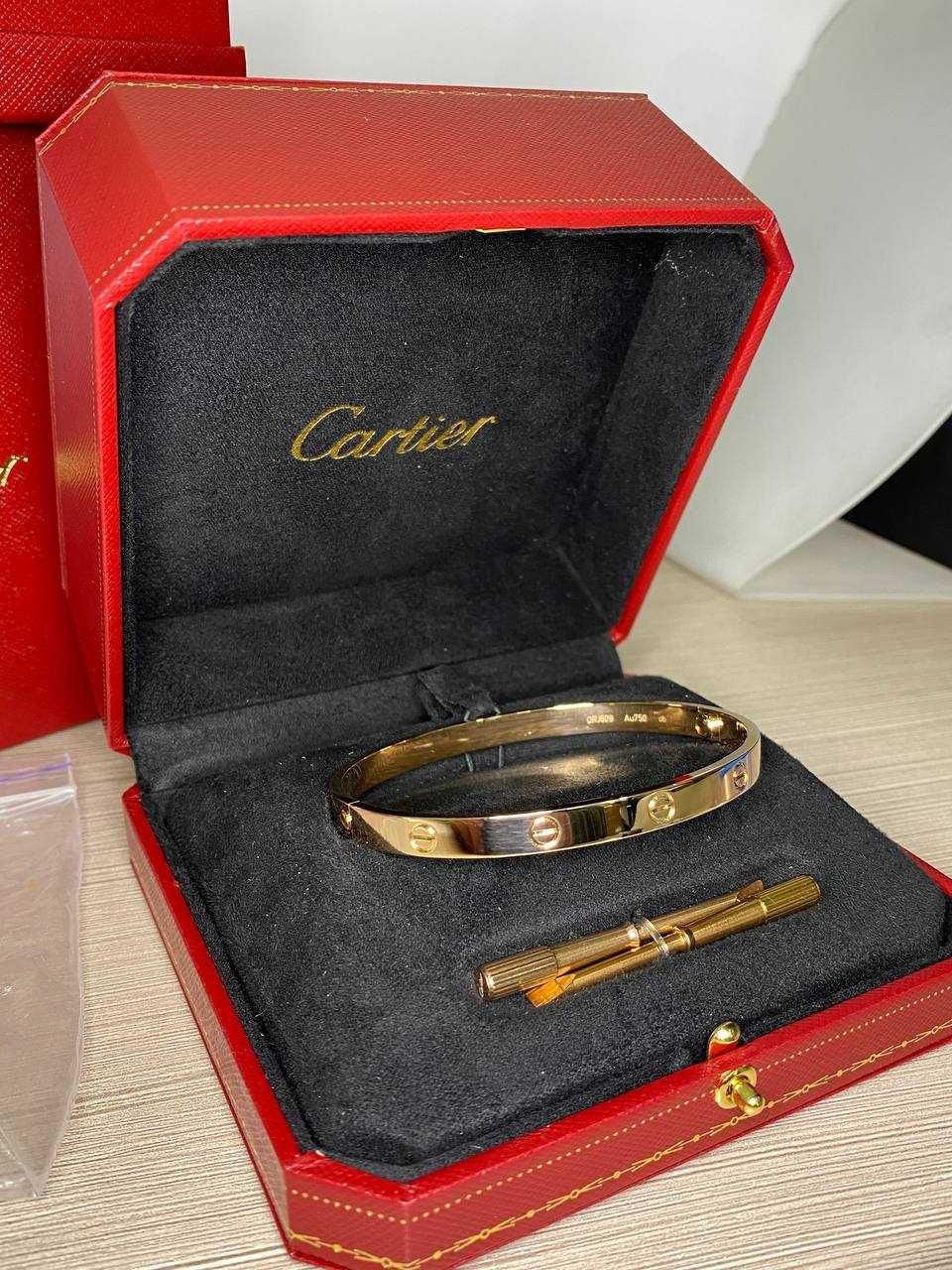 Золотой браслет Cartier original