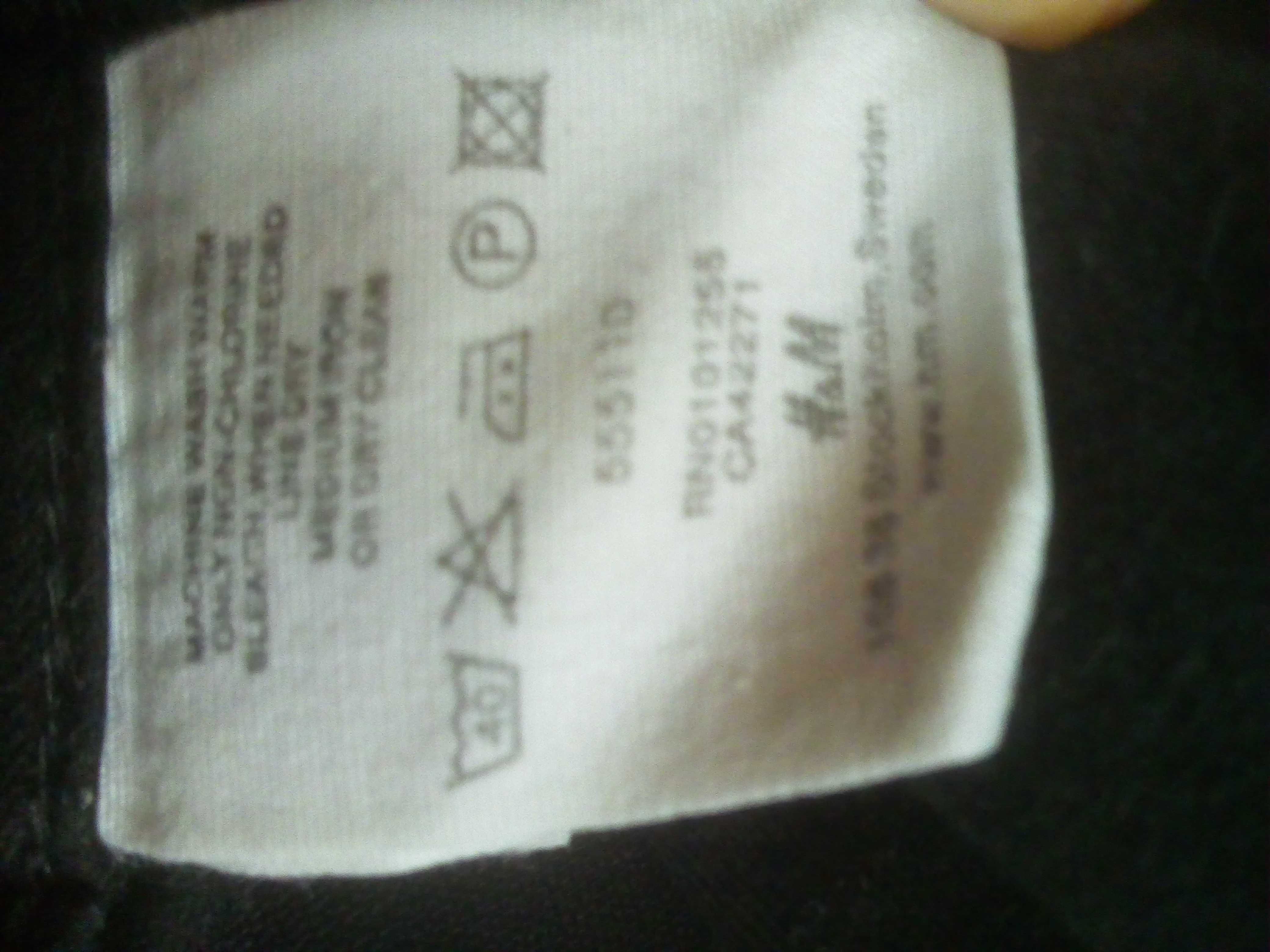 spodnie ciążowe H&M czarne S wygodne MAMA
